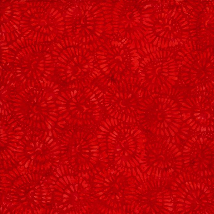 Tonga Fandango / Bead Flowers in Red