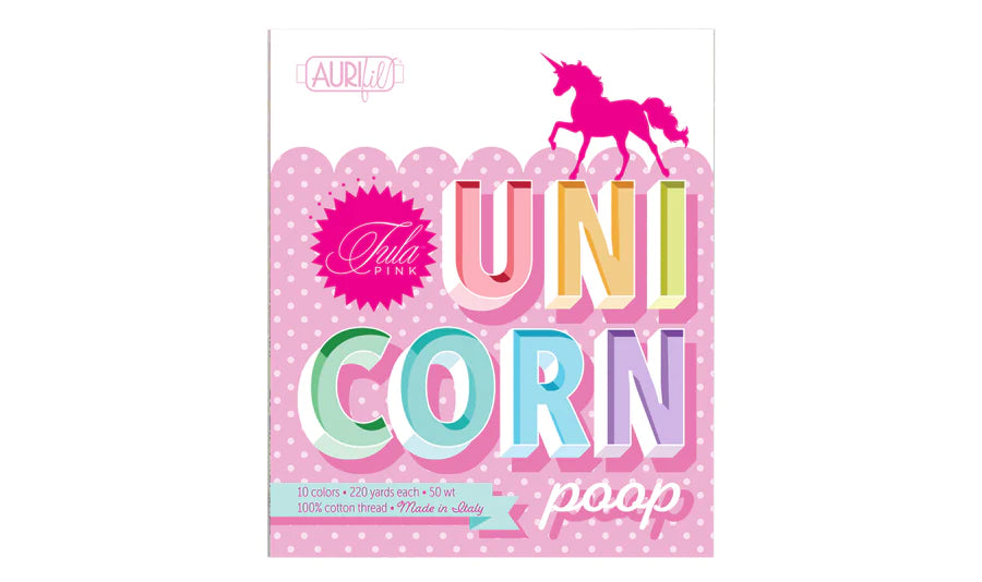 Unicorn Poop Aurifil Collection
