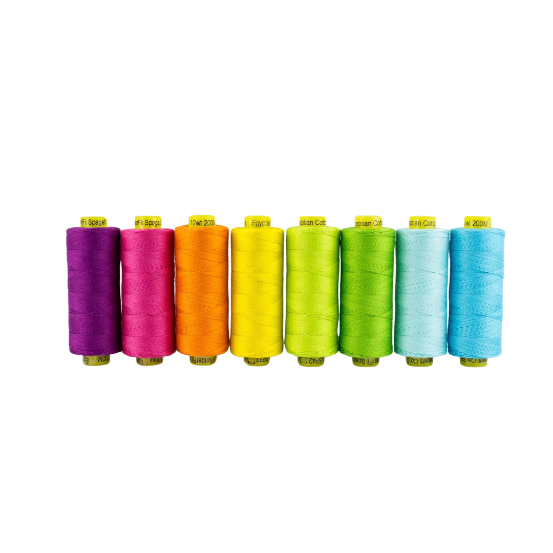 Spaghetti Threads Spagetti 8-Spool Thread Set — Poppy Quilt N Sew