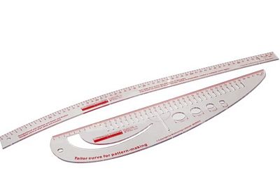 Lutterloh System Guide Book w/ Tailor & Designer Curve Rulers