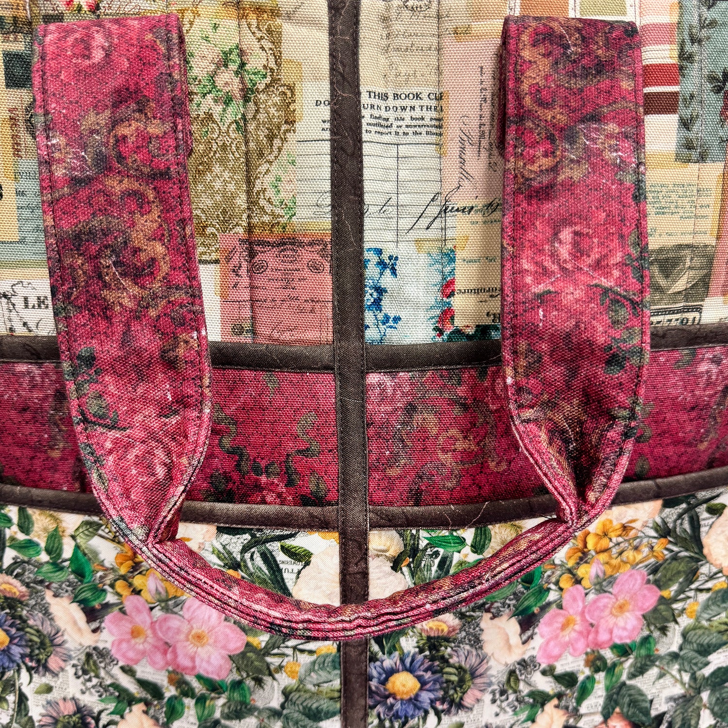 Pick a Pair of Pockets Fabric & Zipper Kit: Tim Holtz Canvas