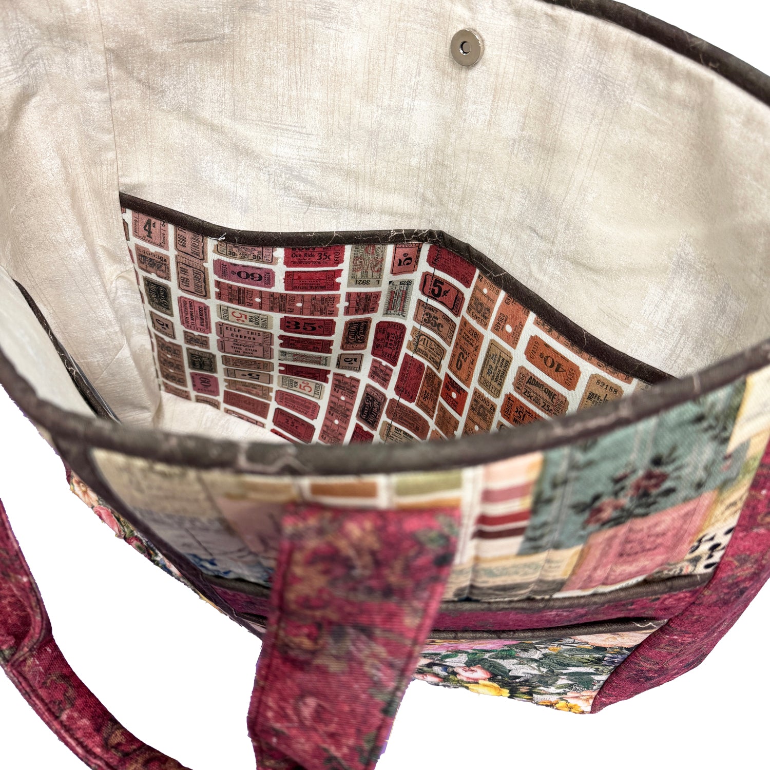 Pick a Pair of Pockets Fabric & Zipper Kit: Tim Holtz Canvas