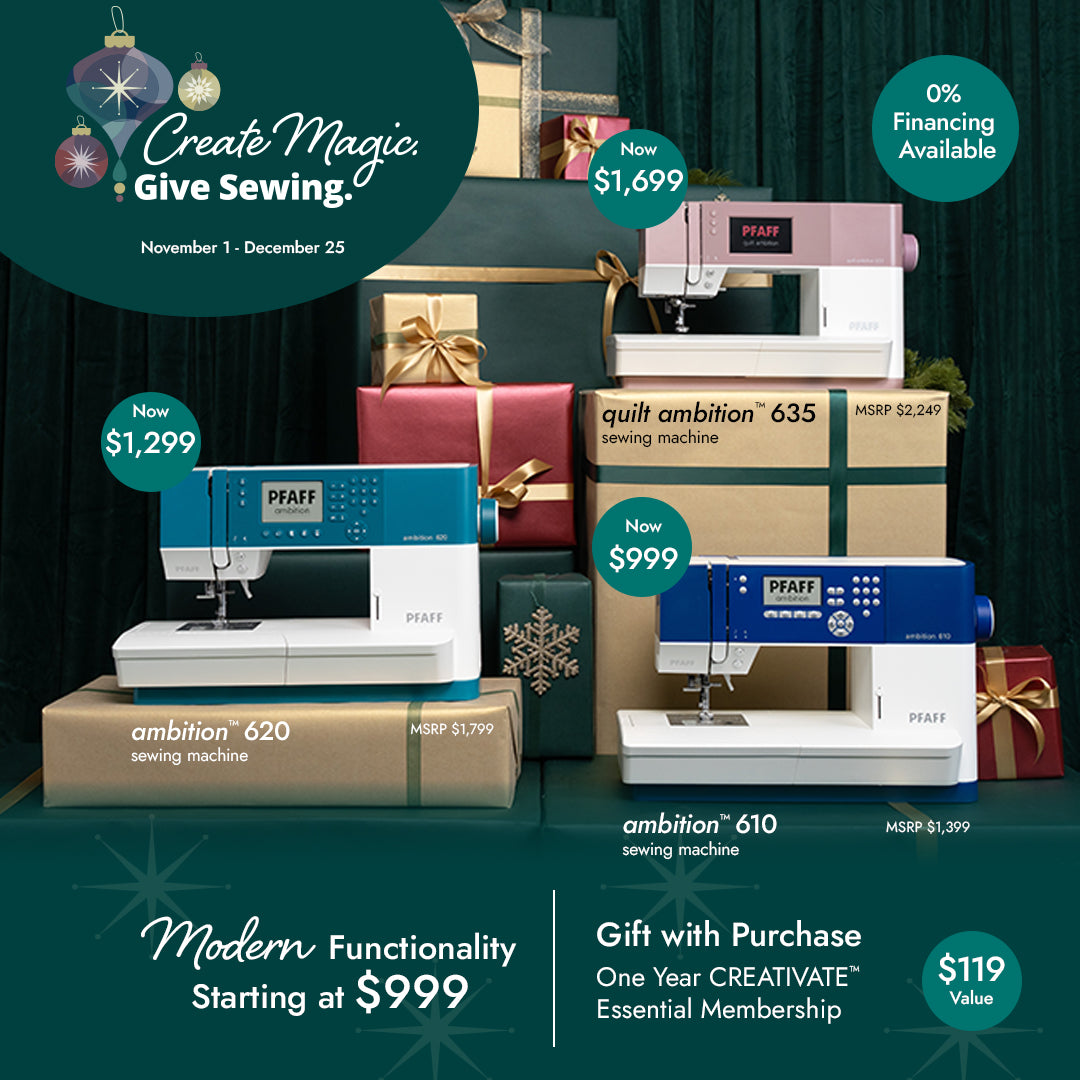 PFAFF Quilt Ambition™ 635 Sewing & Quilting Machine