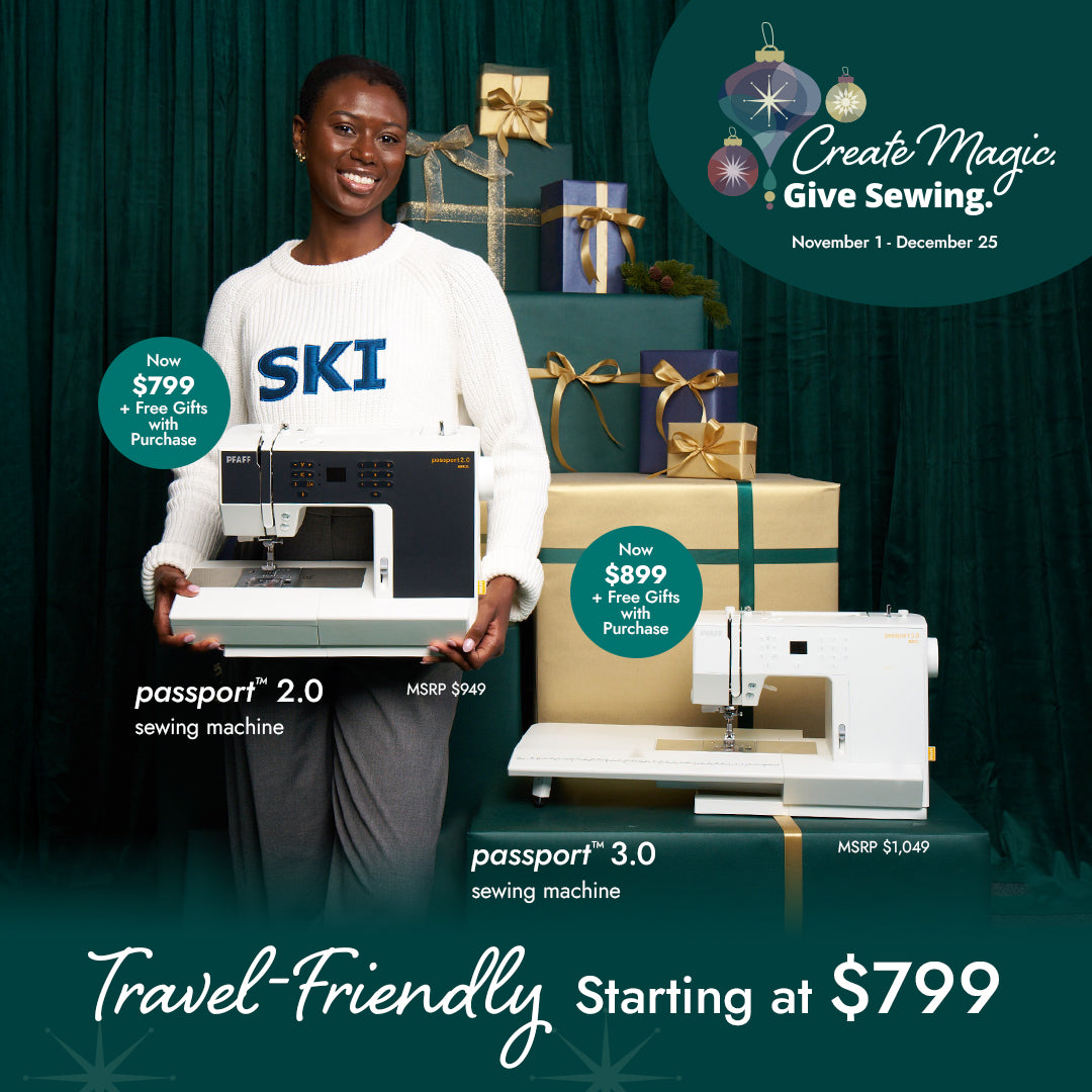 PFAFF Passport™ 3.0 Sewing Machine