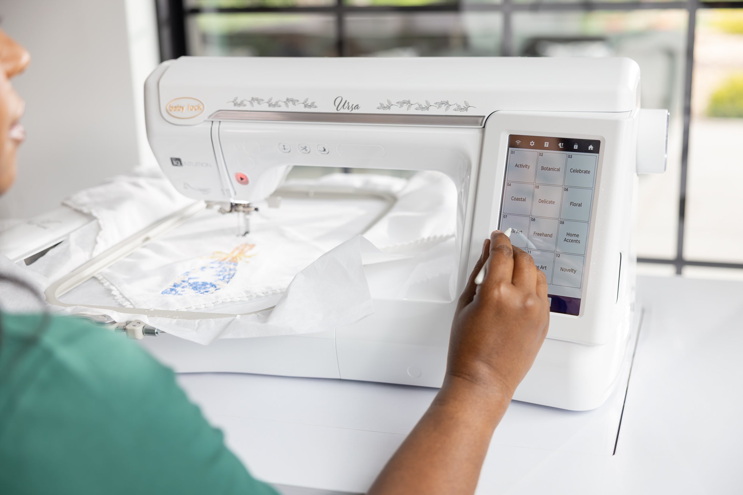Baby Lock Ursa Embroidery Machine