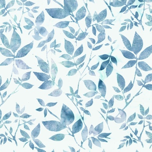 Soft & Sweet / Layered Foliage in Ice Blue
