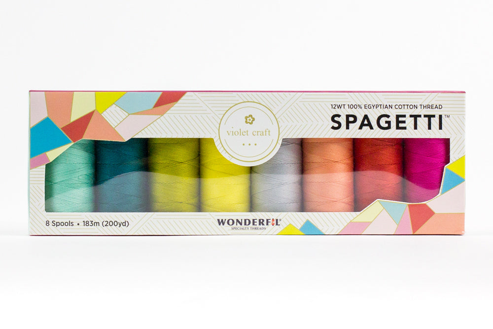 Spagetti 8-Spool Thread Set / Violet Craft