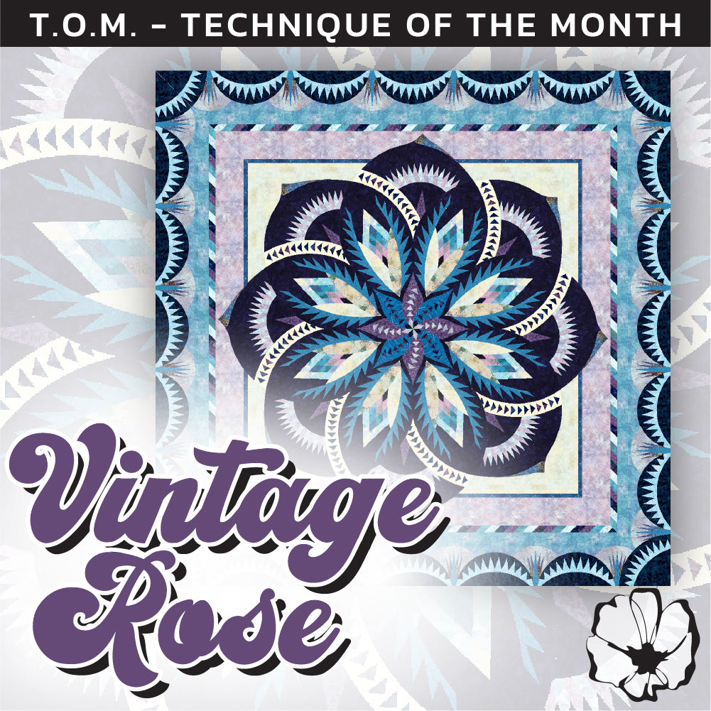 Vintage Rose Technique of the Month Class