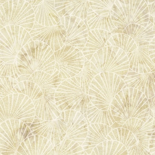 Misty Shores / Organic Scallop in Papyrus