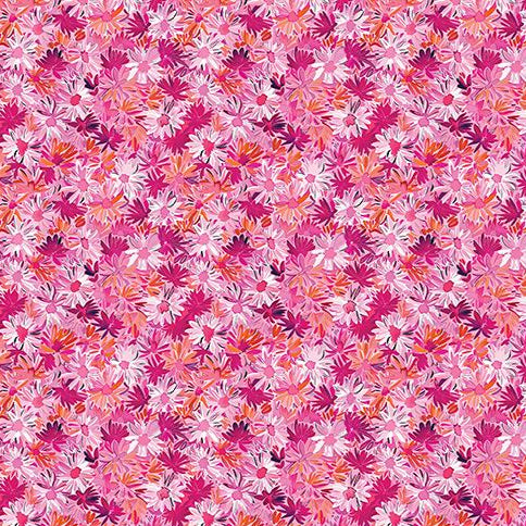 Wanderlust Quilting Cuddle® / Daisies in Pink