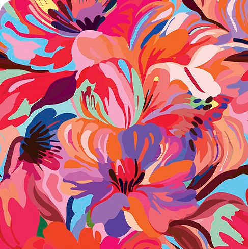 Wanderlust Quilting Cuddle® / Florals in Pink