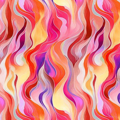 Wanderlust Quilting Cuddle® / Rainbow in Pink