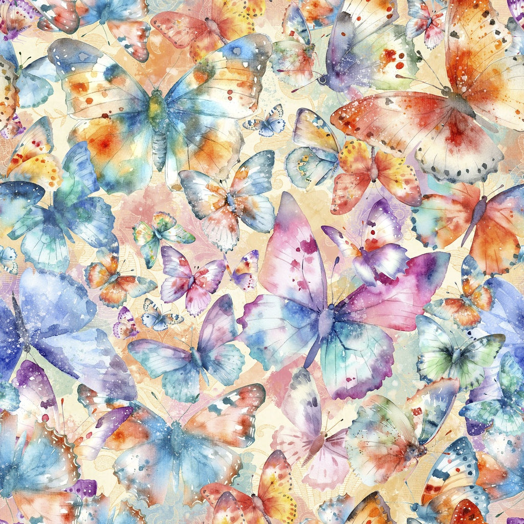 108" Flight of Fancy / Butterfly Wishes in Multi