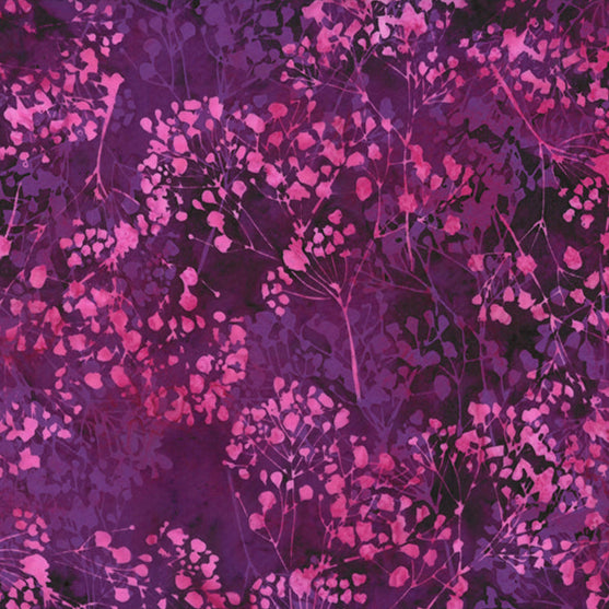 Amethyst / Pressed Foliage in Purple