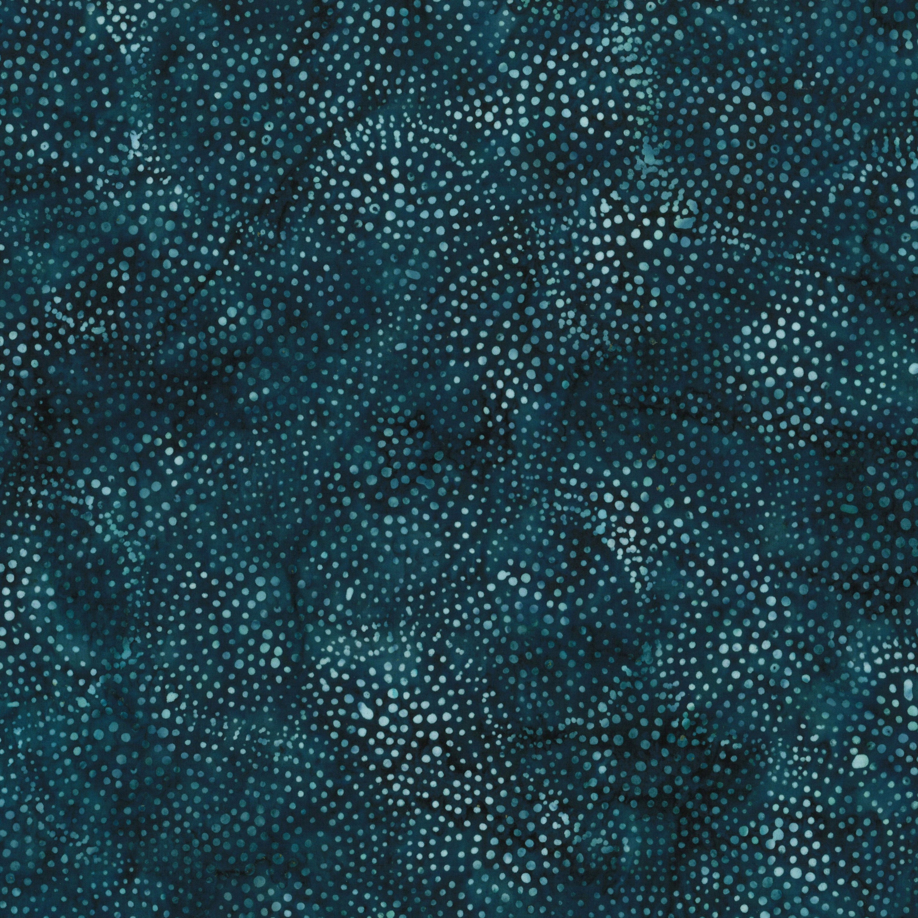 Autumn Falls / Circular Dots in Teal