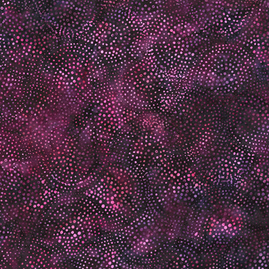 Amethyst / Circular Dots in Marsala