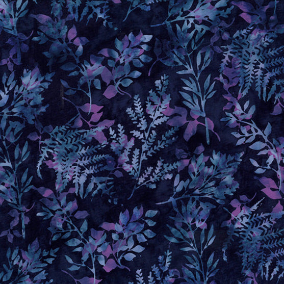 Dandelions at Dusk / Foliage in Blackberry