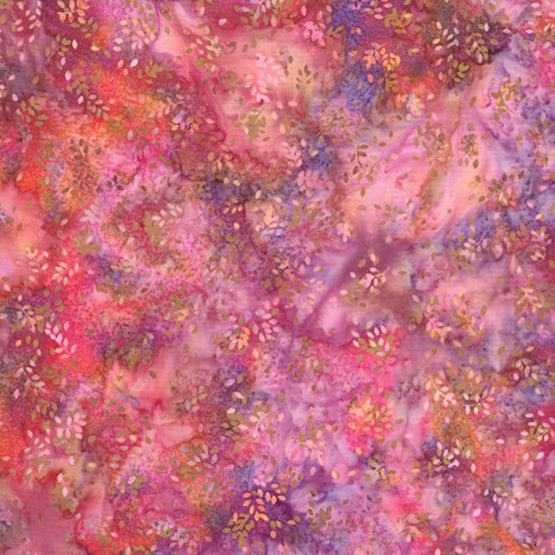 Huckleberry / Tiny Leaves in Shrimp