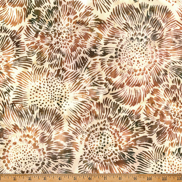 Coffee Shoppe / Anemone Flowers in Palomino