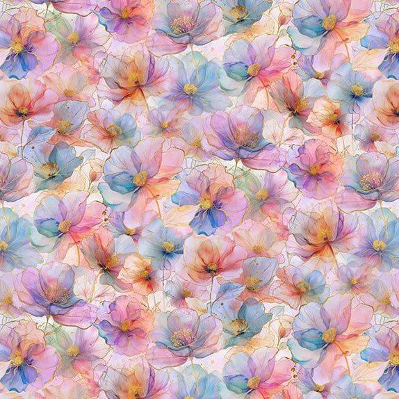 Flourish / Directional Flowers in Pastel