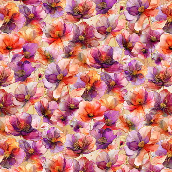 Flourish / Directional Flowers in Mimosa