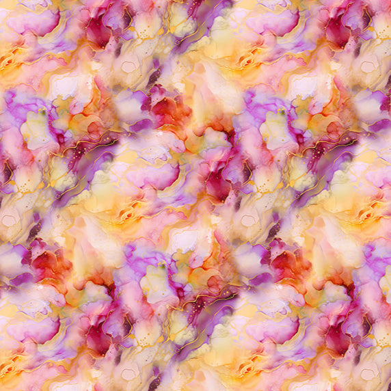 Flourish / Abstract Texture in Sunset