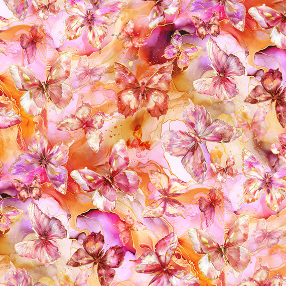 Flourish / Butterflies in Sherbet