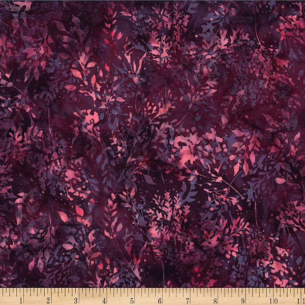 Royal / Foliages in Burgundy