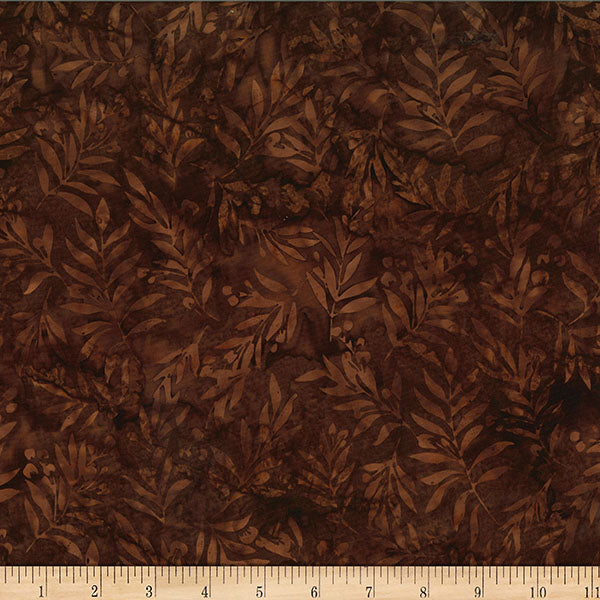 Stone and Stream / Leafy in Brown