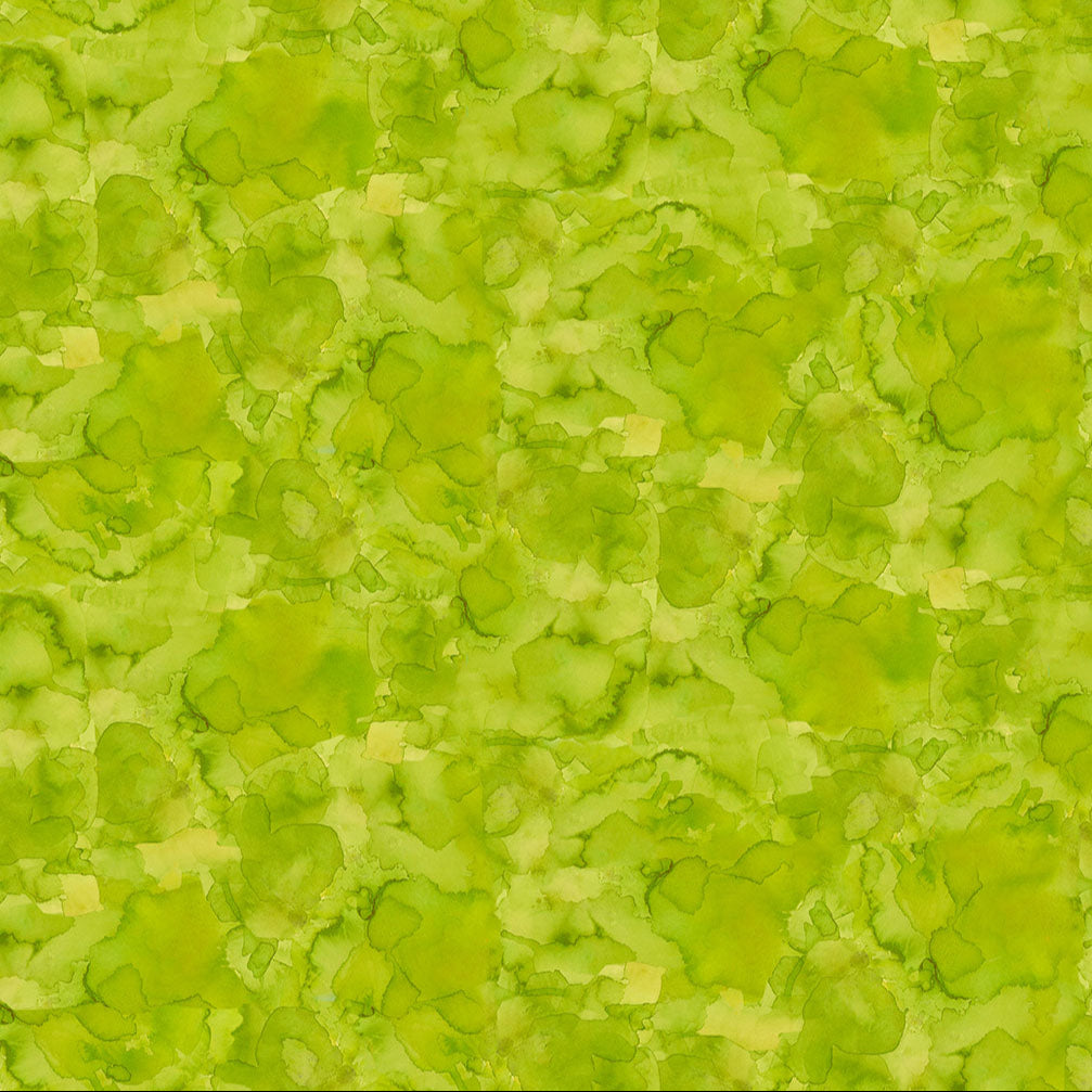 Lily Pond / Watercolor Wash in Olive