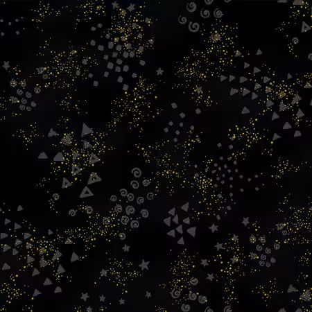 108" Laurel Burch / Glitter in Dark Gray