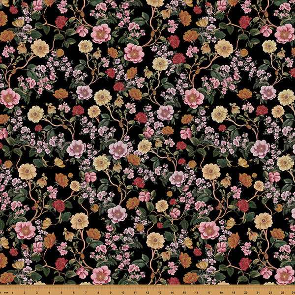 Wish Upon the Night / Floral in Black