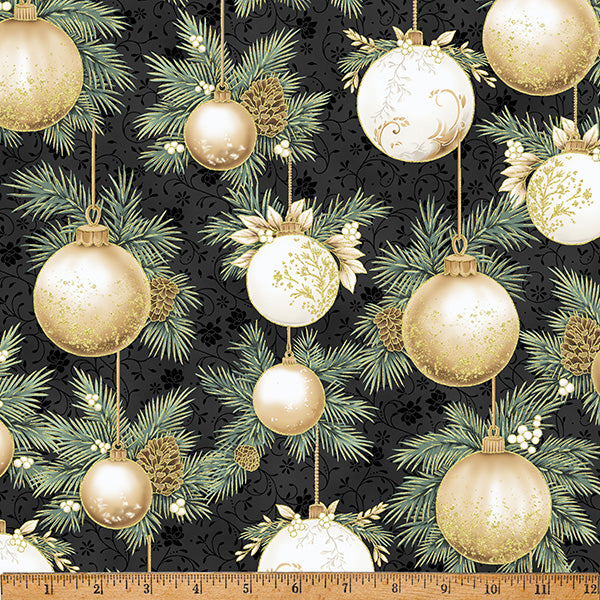 Ornament Grove / Ornaments in Black & Gold