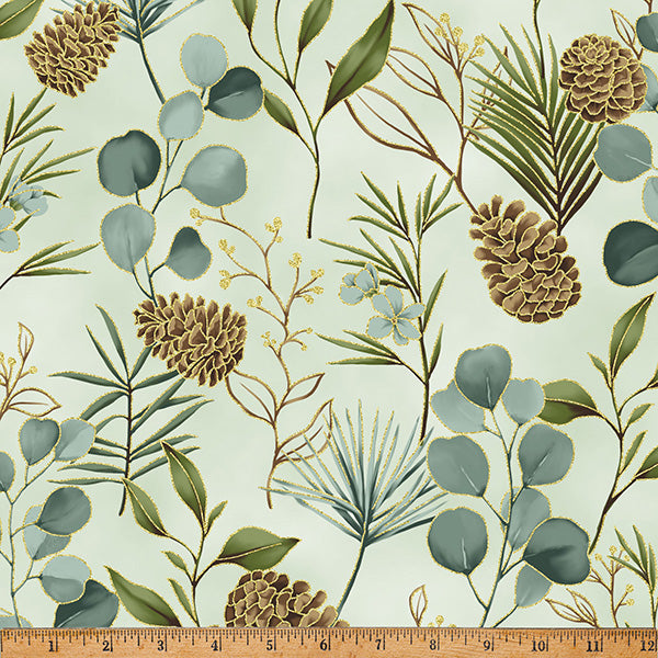 Ornament Grove / Eucalyptus in Gold