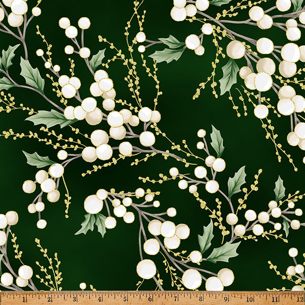 Christmas Wish / Berries in Forest & Gold
