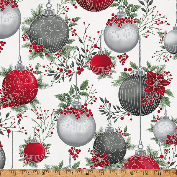Christmas Wish / Ornaments in December Silver