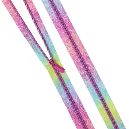 Floral Reef Making Waves Zipper