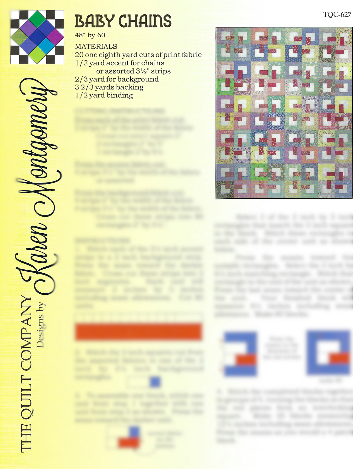 Baby Chains — Poppy Quilt N Sew