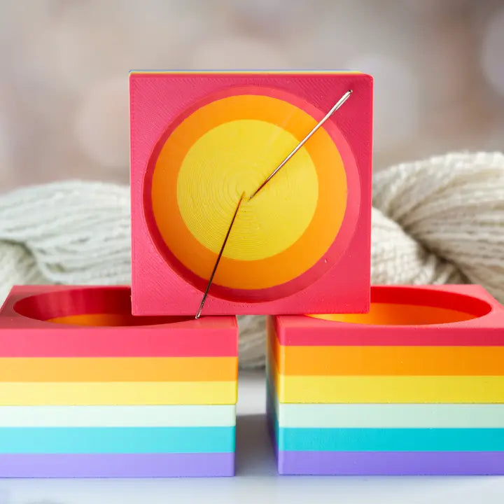 Magnetic Cube Notions Dish / Rainbow