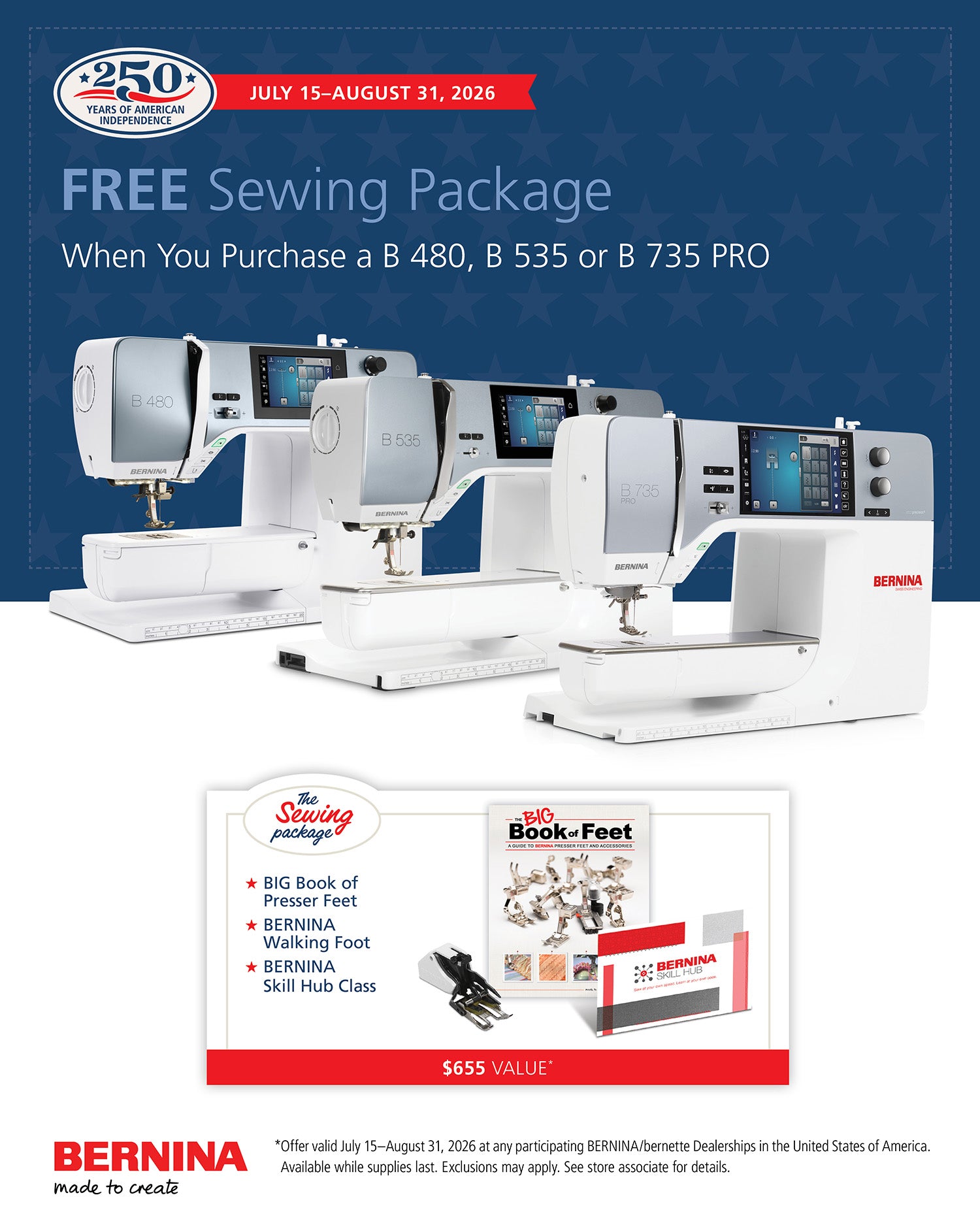 BERNINA 735 PRO