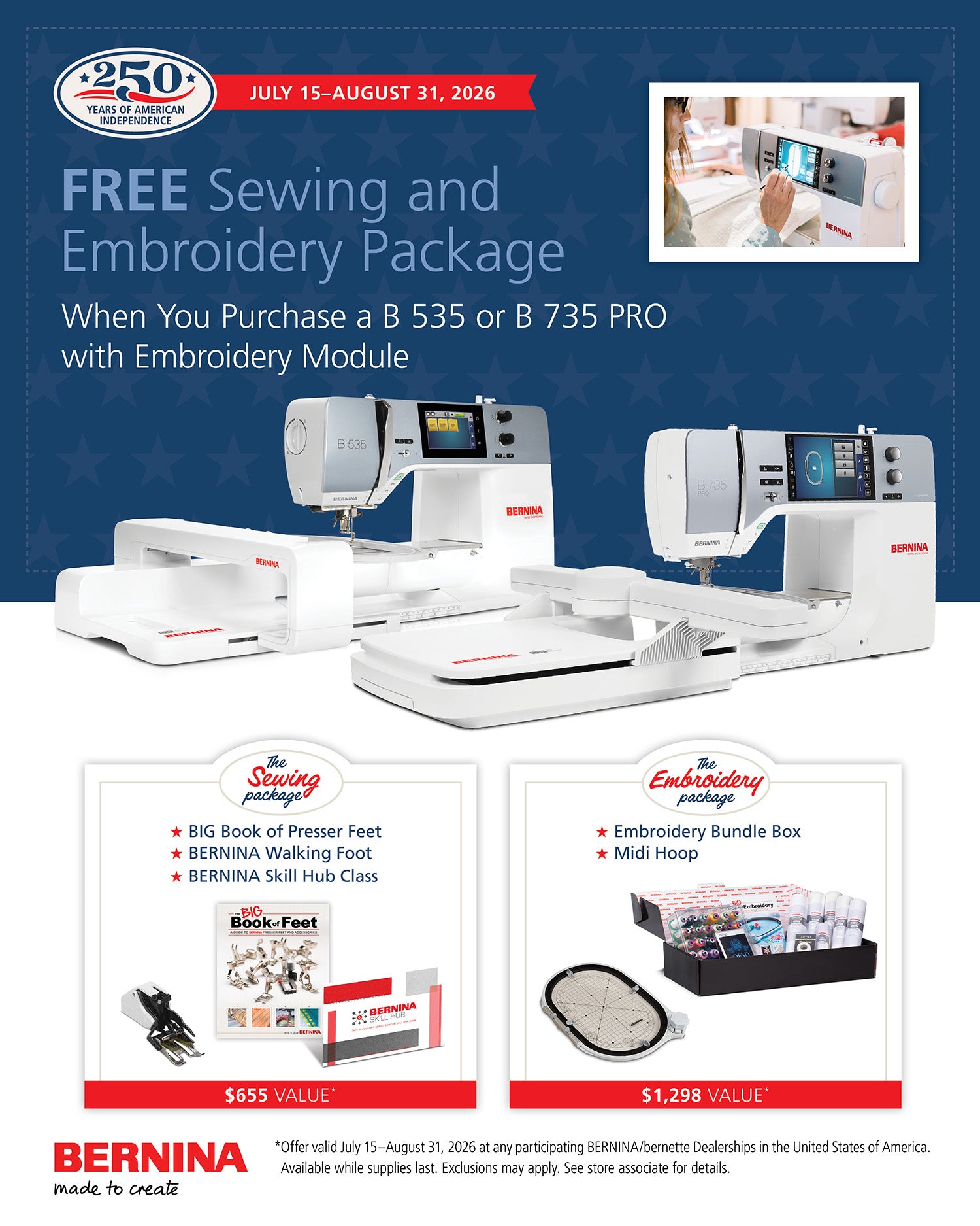 BERNINA 735 PRO