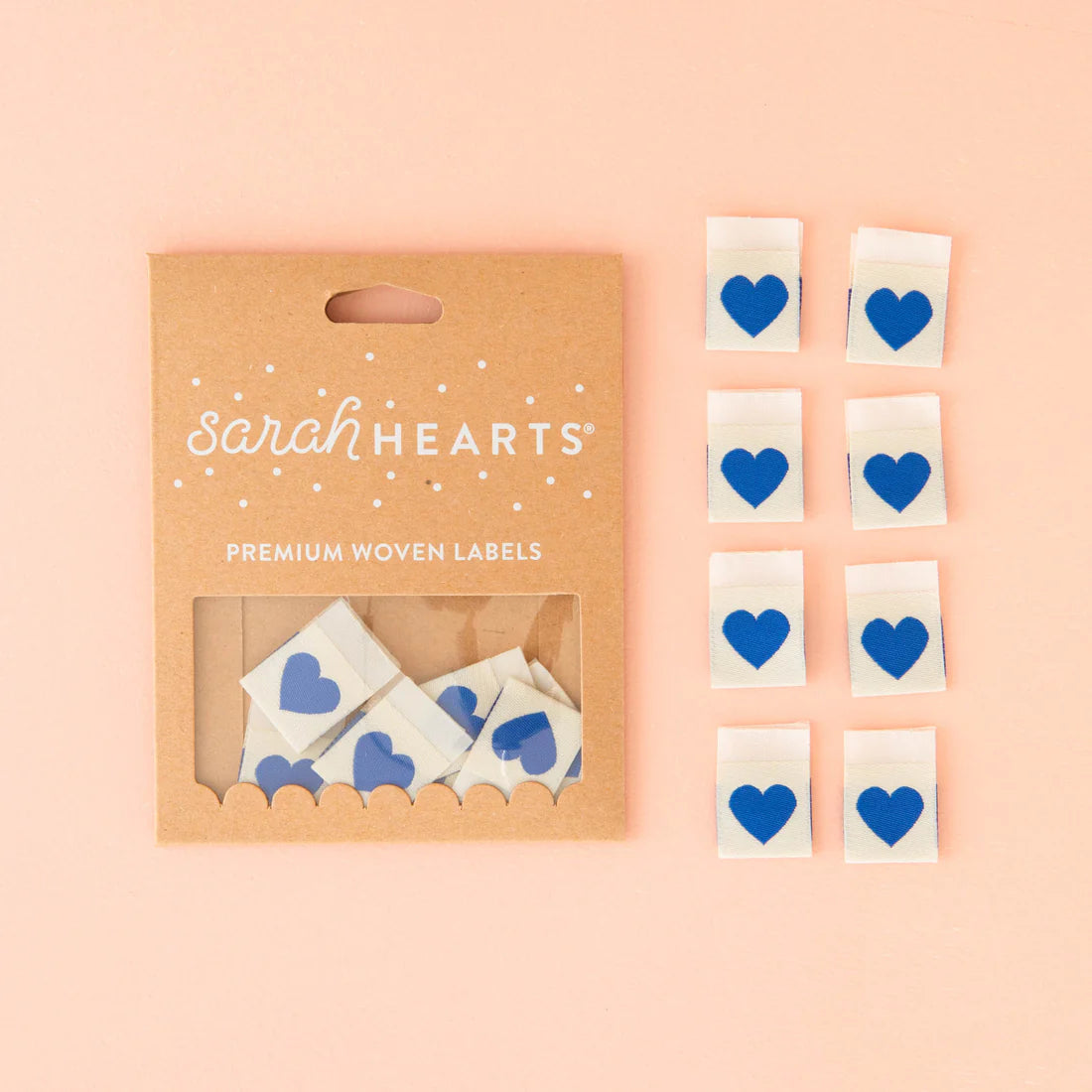 Blue Heart Labels