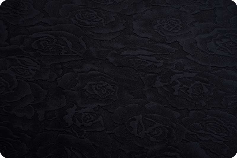 Extra Wide Rose Burnout Cuddle® 3 / Black