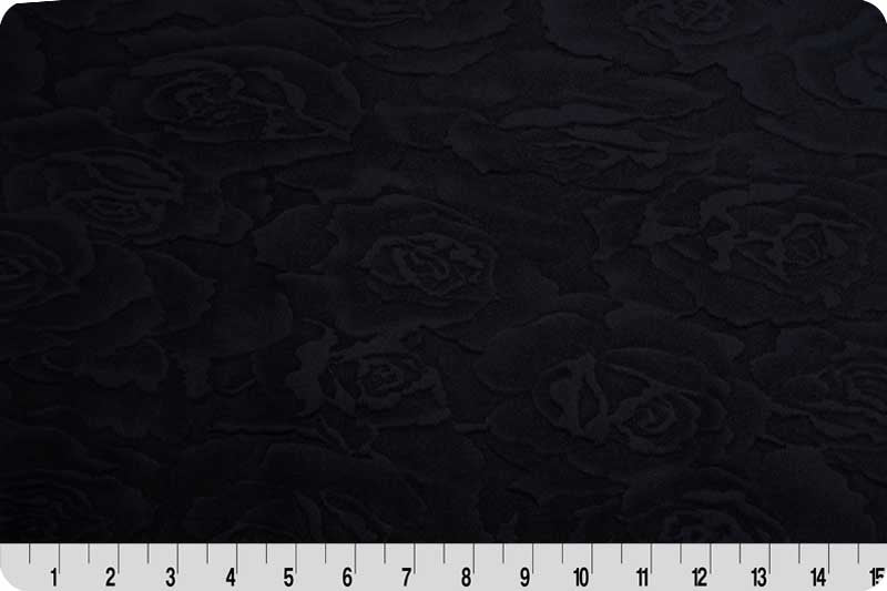 Extra Wide Rose Burnout Cuddle® 3 / Black