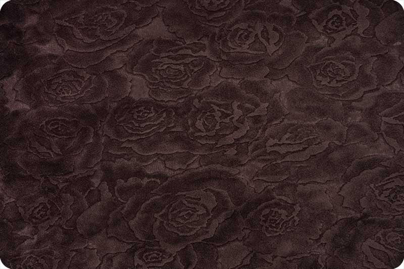 Extra Wide Rose Burnout Cuddle® 3 / Chocolate