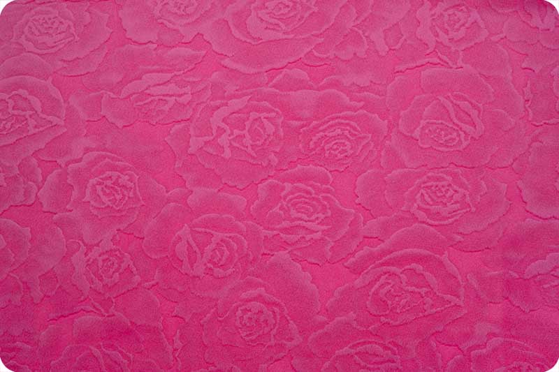 Extra Wide Rose Burnout Cuddle® 3 / Fuchsia