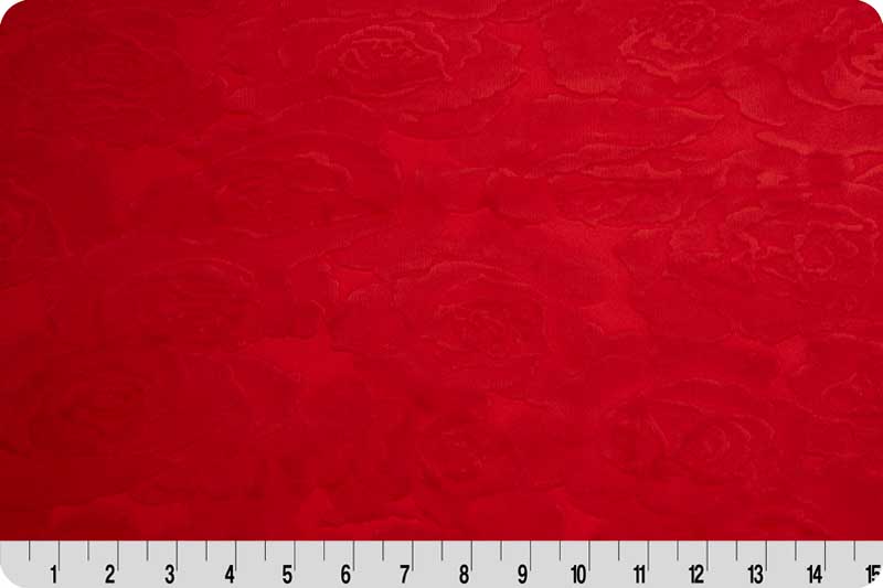 Extra Wide Rose Burnout Cuddle® 3 / Scarlet