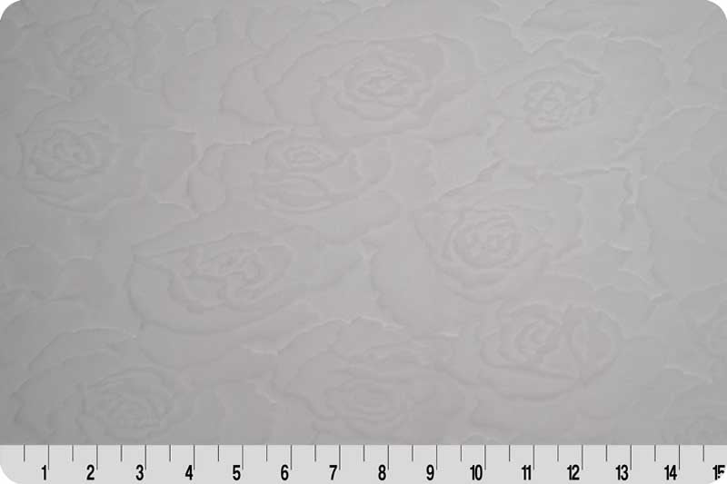 Extra Wide Rose Burnout Cuddle® 3 / White