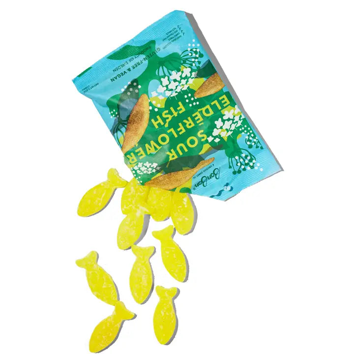 BonBon Swedish Candy / Sour Elderflower Fish