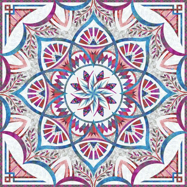 Arcadia: Wall Hoffman Bloom! Fabric Kit (PRE-ORDER)